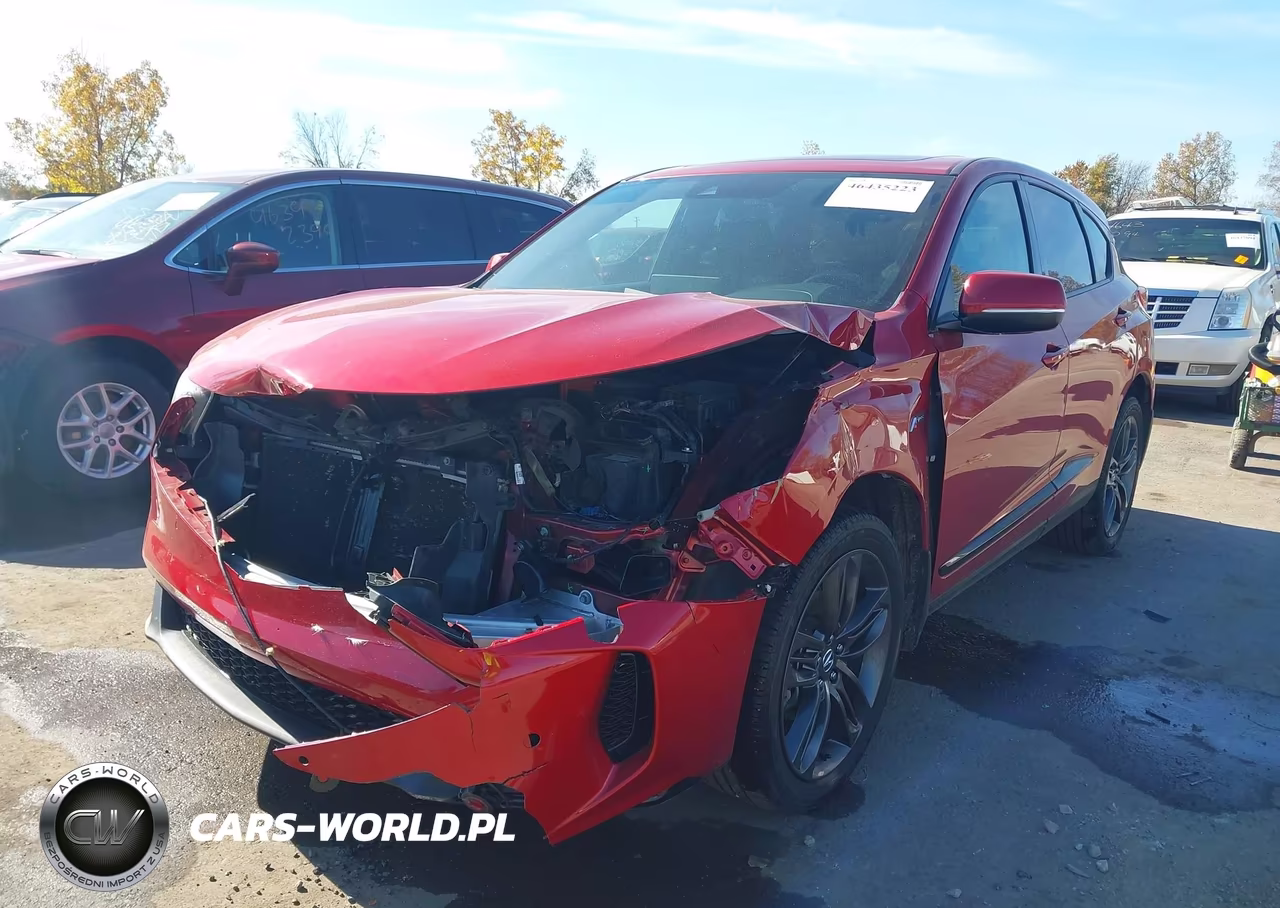 2022 Acura Rdx A-Spec Package VIN:5J8TC2H6XNL001690 - 2