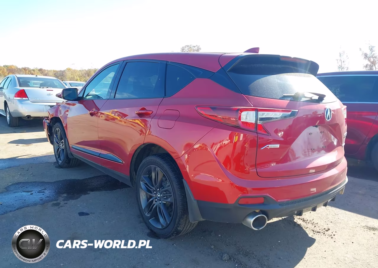 2022 Acura Rdx A-Spec Package VIN:5J8TC2H6XNL001690 - 3