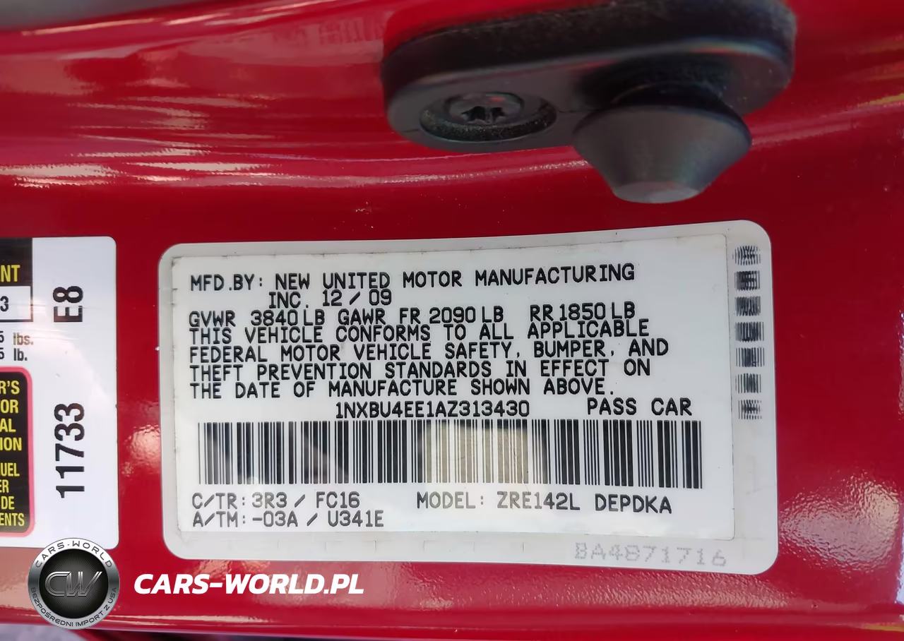 2010 Toyota Corolla Le VIN:1NXBU4EE1AZ313430 - 9
