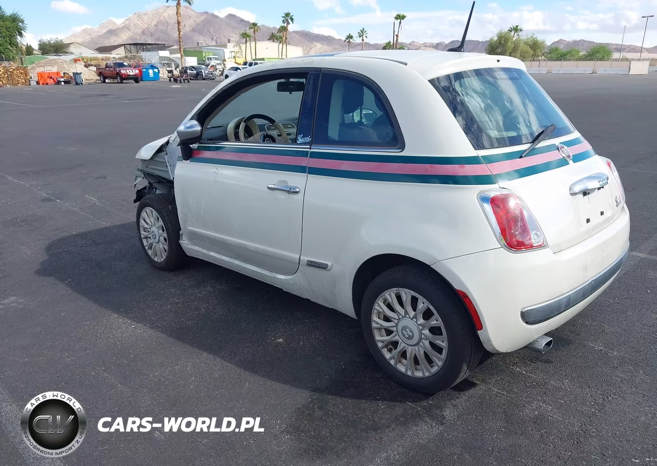 2012 Fiat 500 Lounge VIN:3C3CFFCR4CT229110 - 3