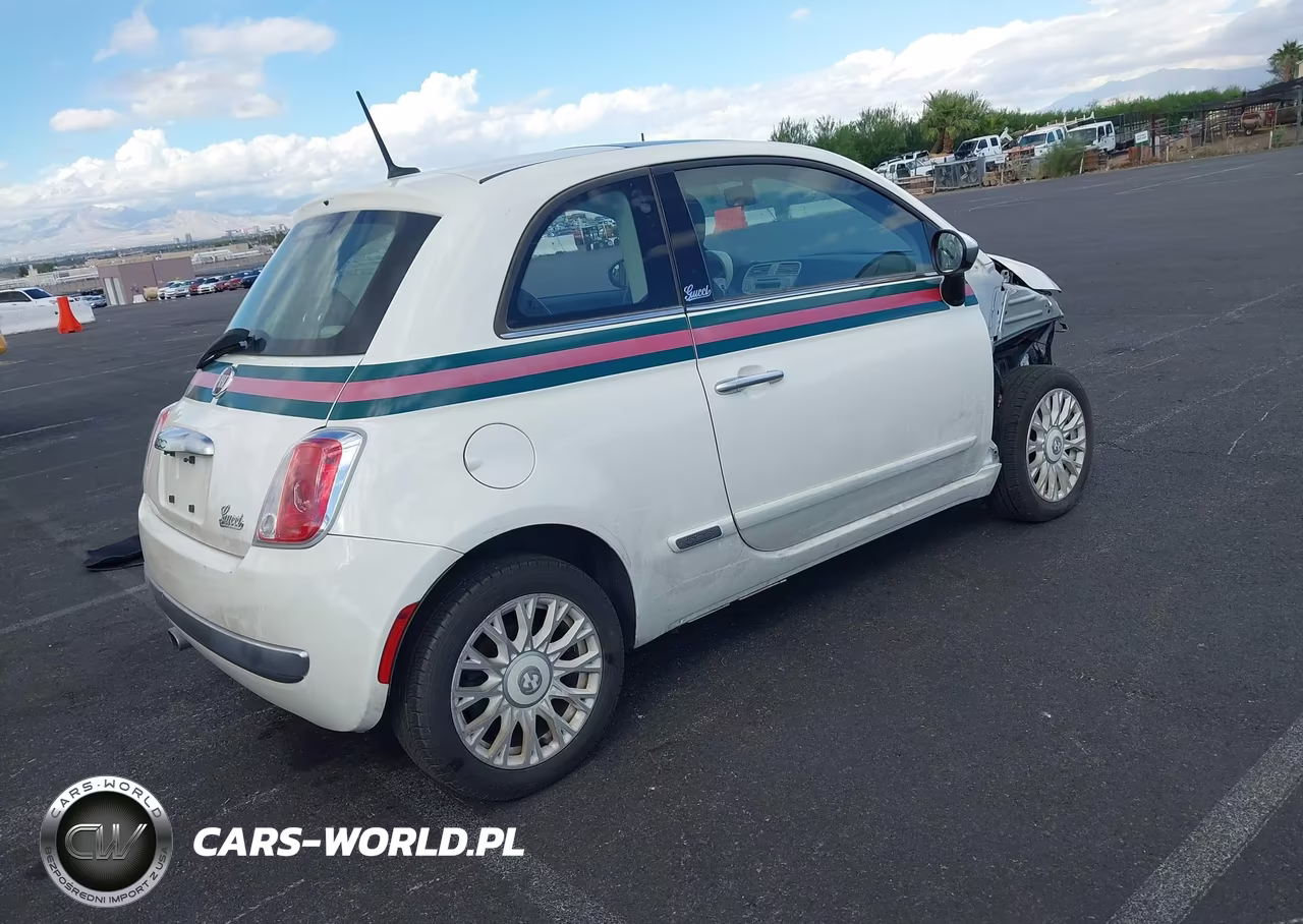 2012 Fiat 500 Lounge VIN:3C3CFFCR4CT229110 - 4