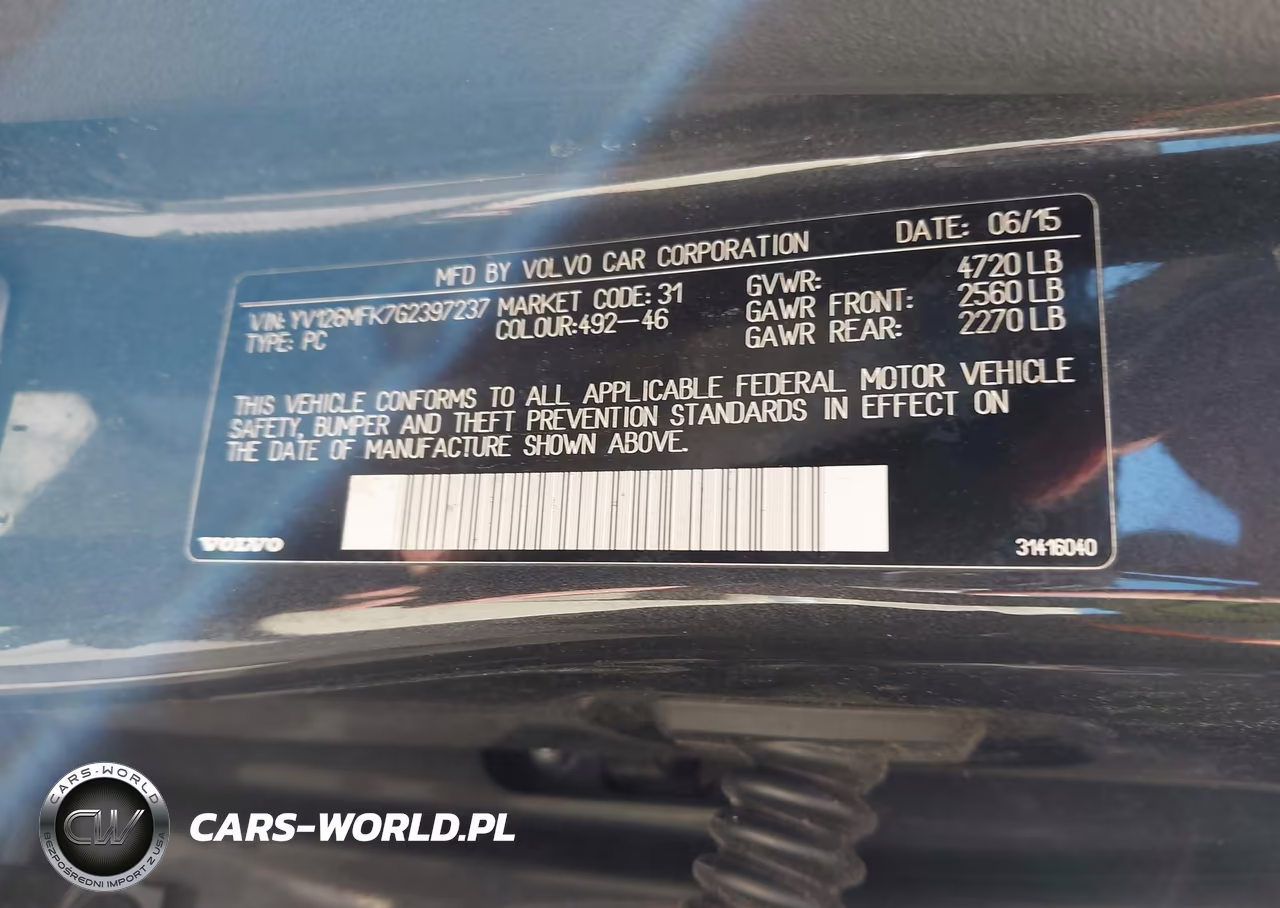 2016 Volvo S60 Premier VIN:YV126MFK7G2397237 - 9