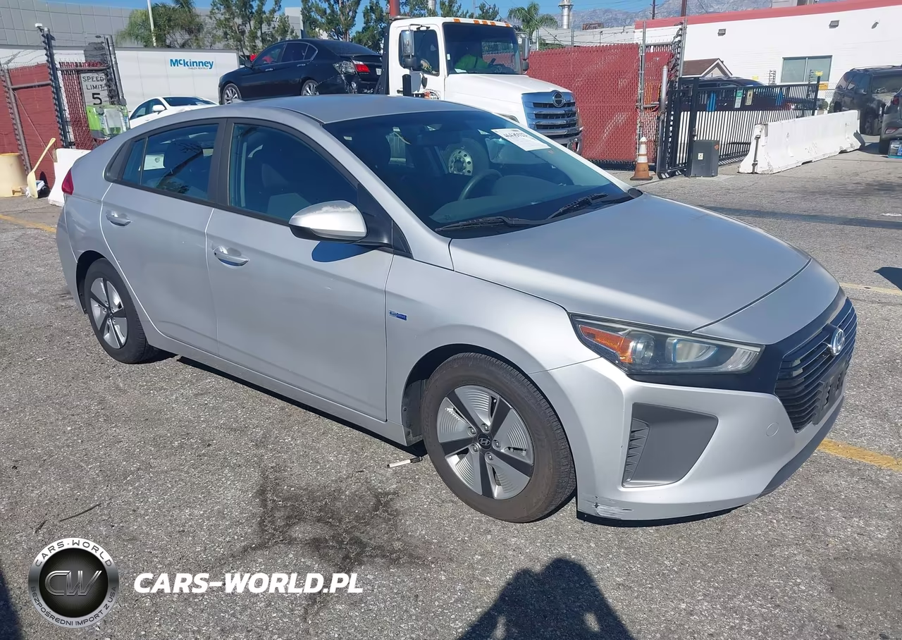 2018 Hyundai Ioniq Blue VIN:KMHC65LC5JU099922 - 1