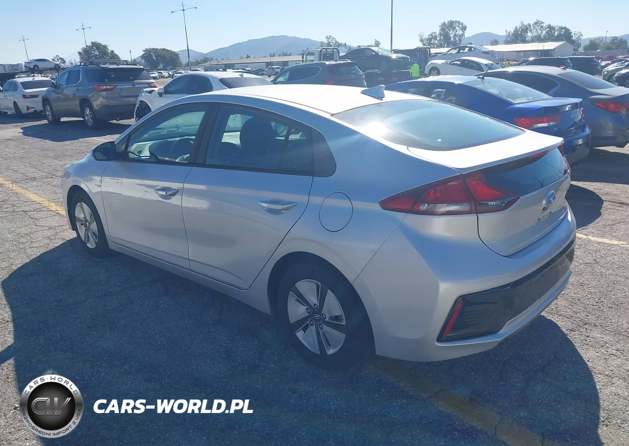 2018 Hyundai Ioniq Blue VIN:KMHC65LC5JU099922 - 3