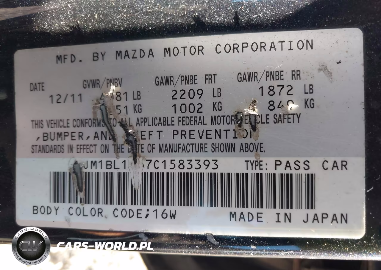 2012 Mazda Mazda3 S Touring VIN:JM1BL1V67C1583393 - 9