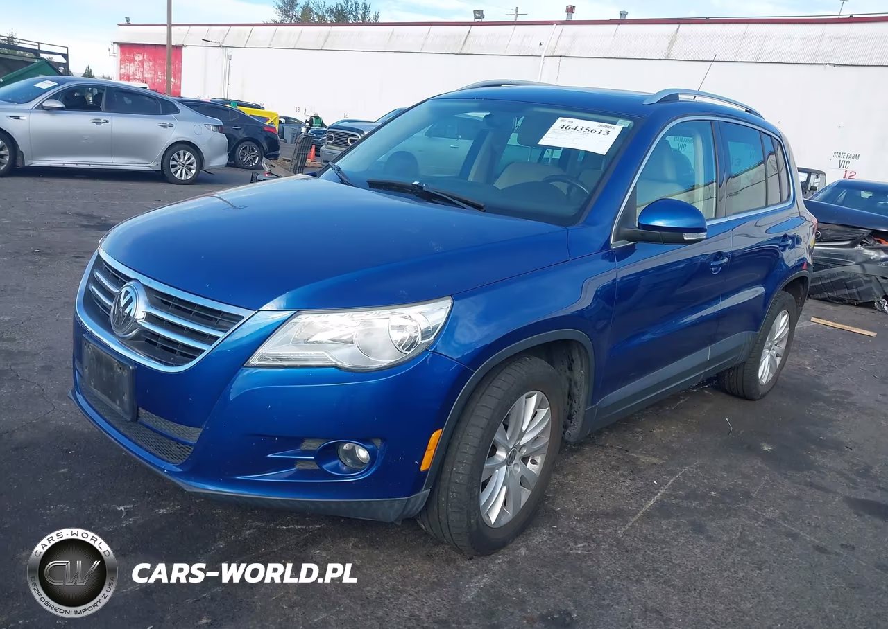 2009 Volkswagen Tiguan Se VIN:WVGAV75N59W529243 - 2
