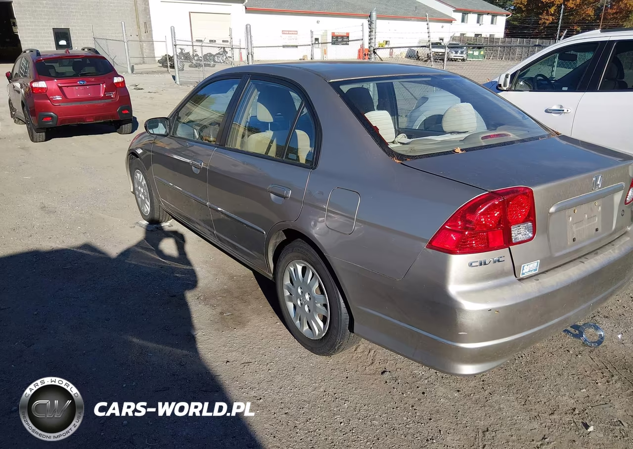 2005 Honda Civic Lx VIN:2HGES16605H512184 - 3