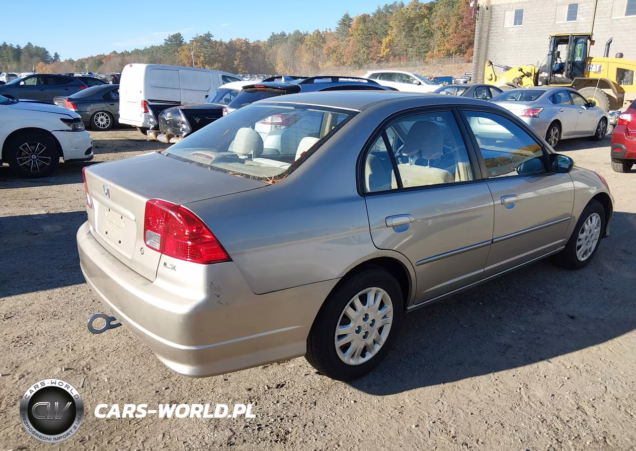 2005 Honda Civic Lx VIN:2HGES16605H512184 - 4
