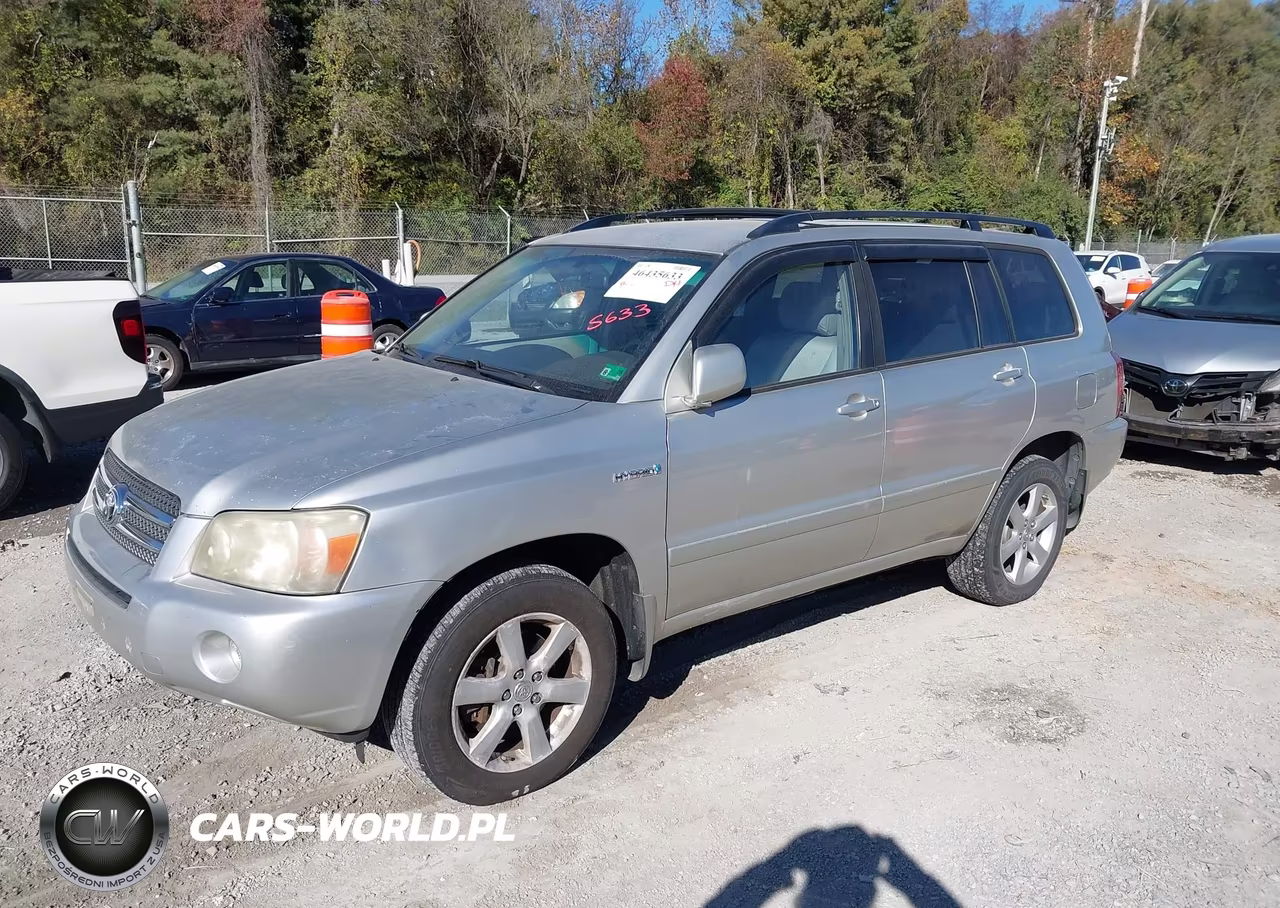 2006 Toyota Highlander Hybrid V6 VIN:JTEEW21A960028374 - 2