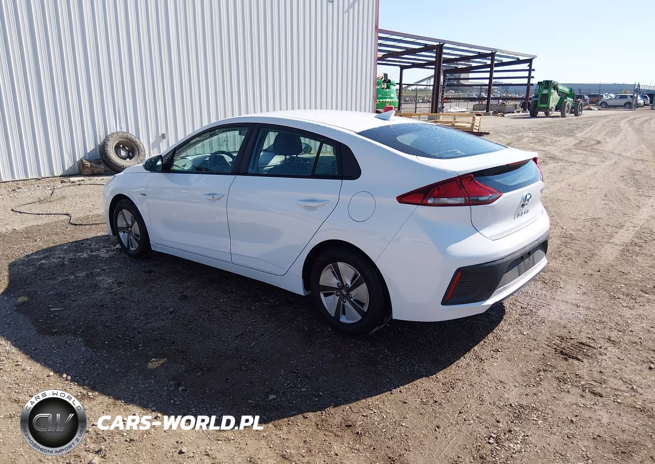 2020 Hyundai Ioniq Hybrid Blue VIN:KMHC65LC6LU232979 - 3