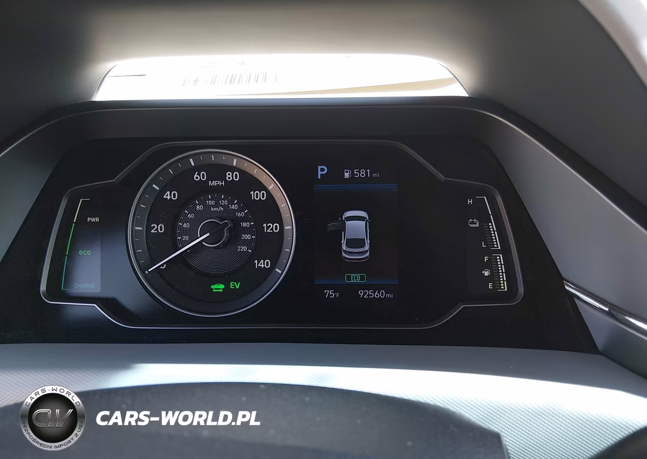 2020 Hyundai Ioniq Hybrid Blue VIN:KMHC65LC6LU232979 - 7