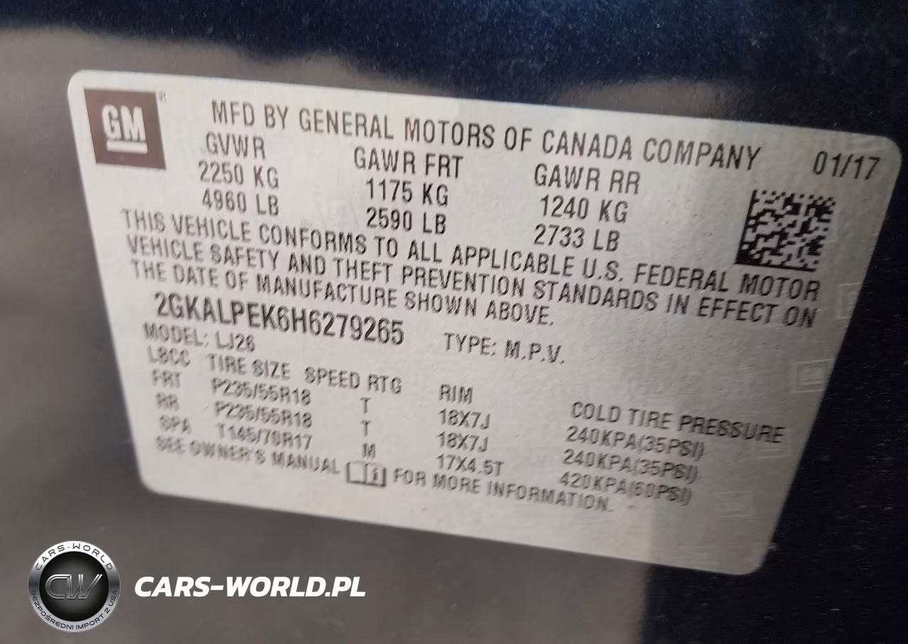 2017 GMC Terrain Slt VIN:2GKALPEK6H6279265 - 9