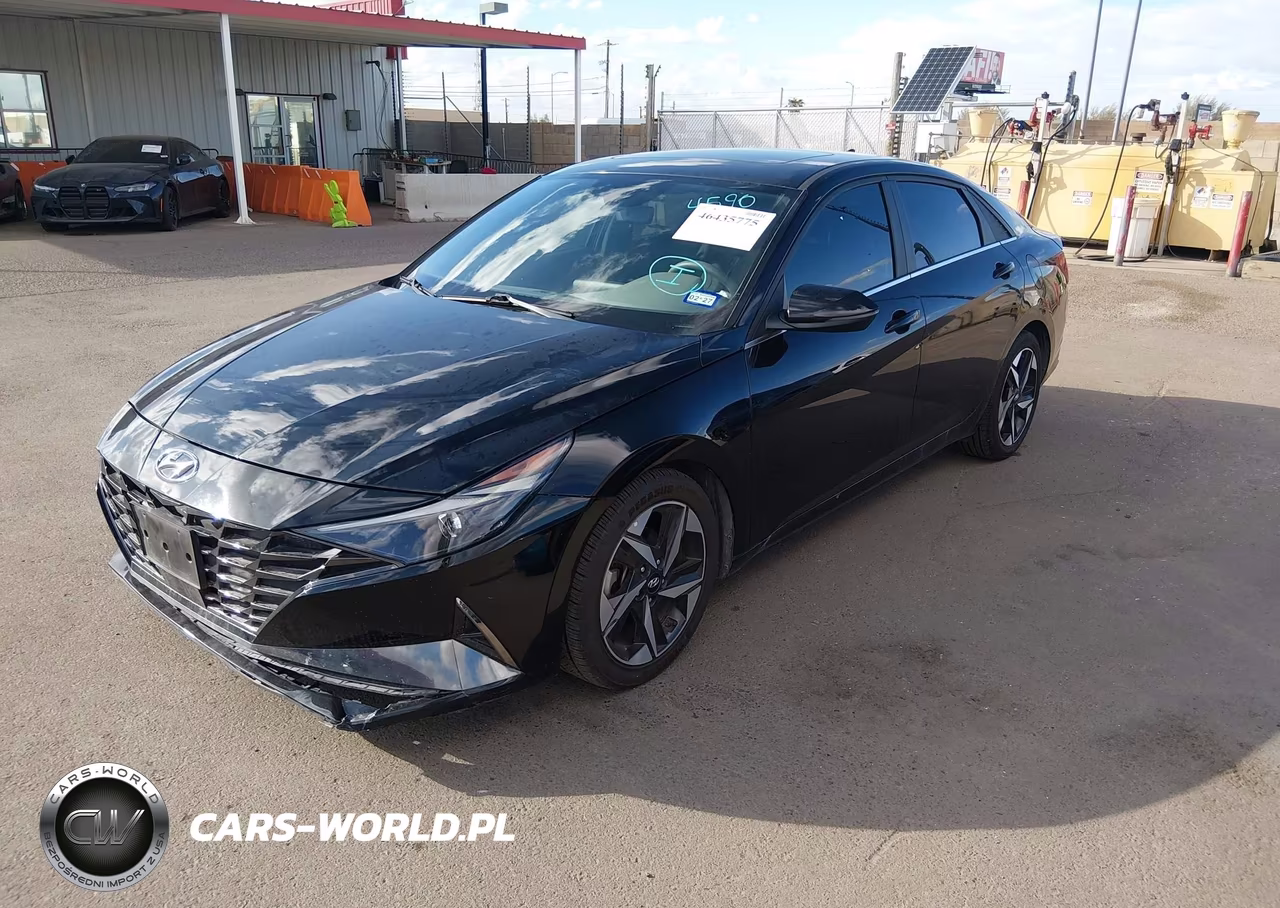 2021 Hyundai Elantra Sel VIN:KMHLN4AG5MU099958 - 2