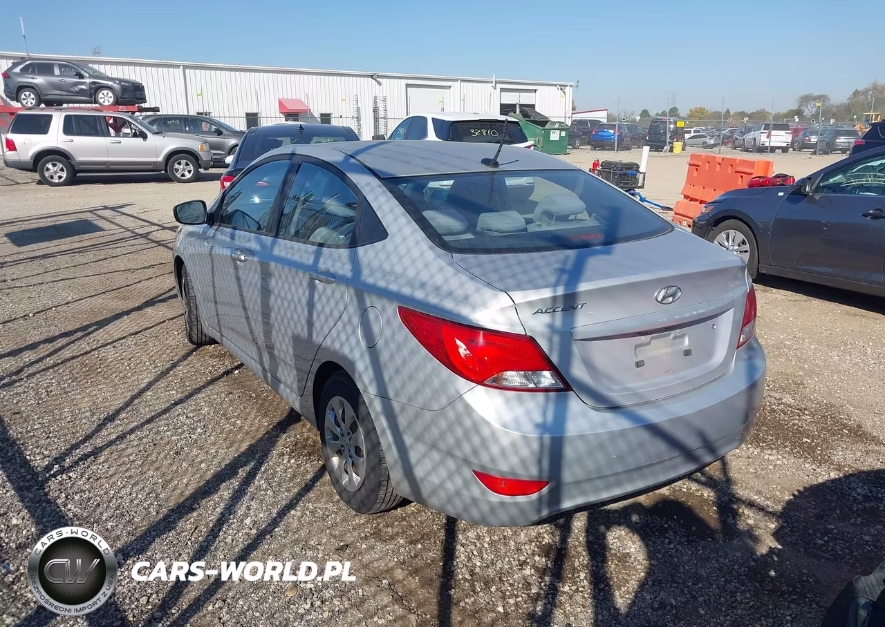 2016 Hyundai Accent Se VIN:KMHCT4AE4GU094694 - 3