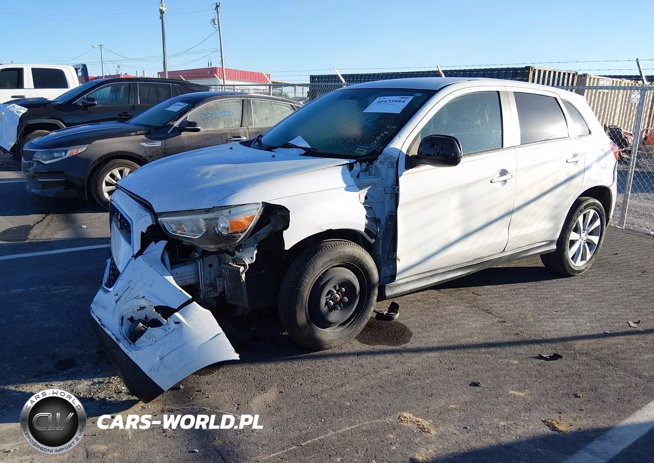 2013 Mitsubishi Outlander Sport Es VIN:4A4AR3AUXDE007116 - 2