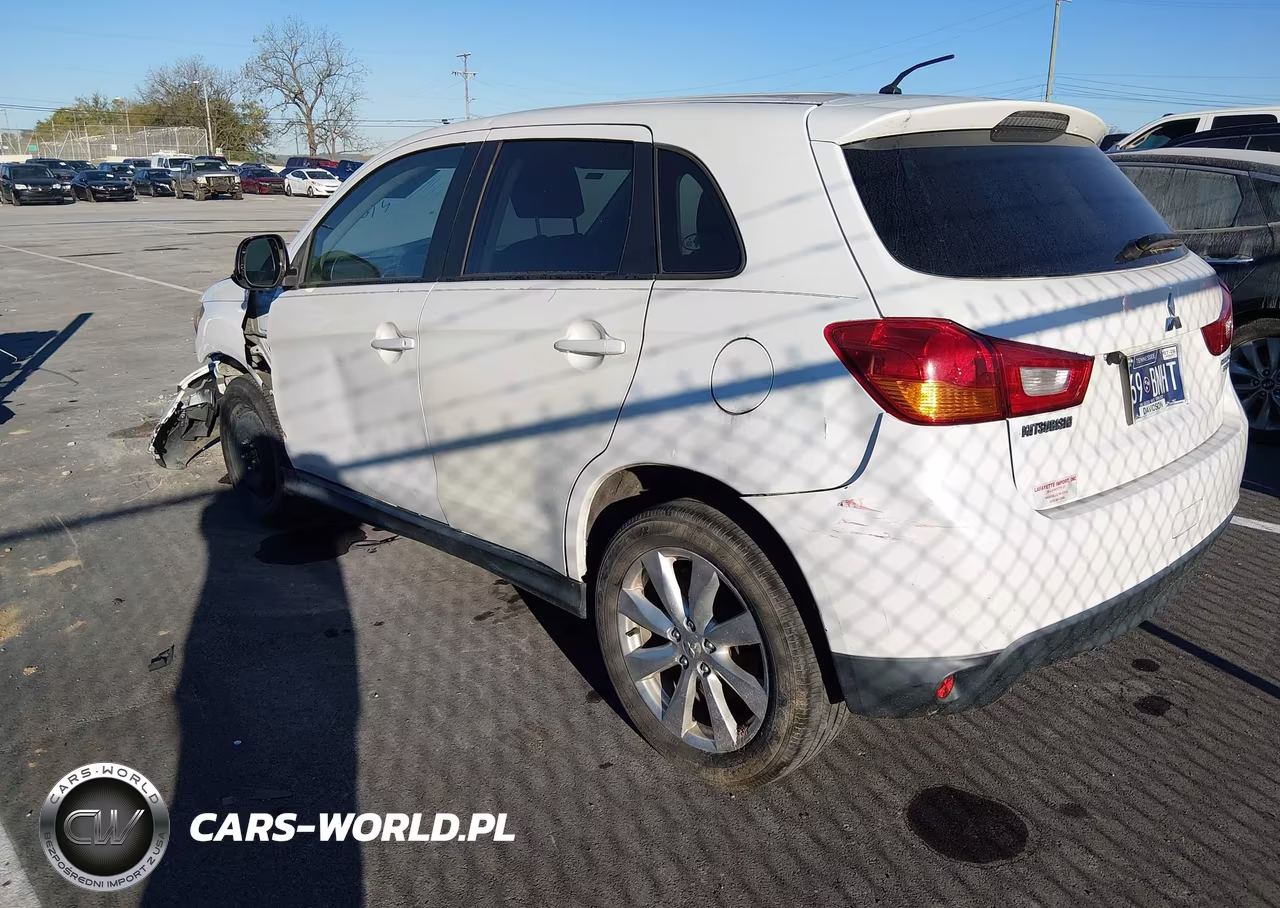 2013 Mitsubishi Outlander Sport Es VIN:4A4AR3AUXDE007116 - 3