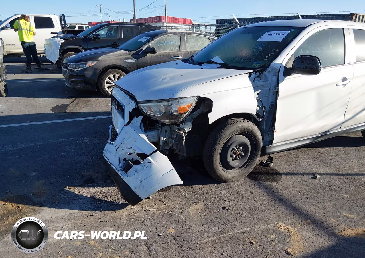 2013 Mitsubishi Outlander Sport Es VIN:4A4AR3AUXDE007116 - 6