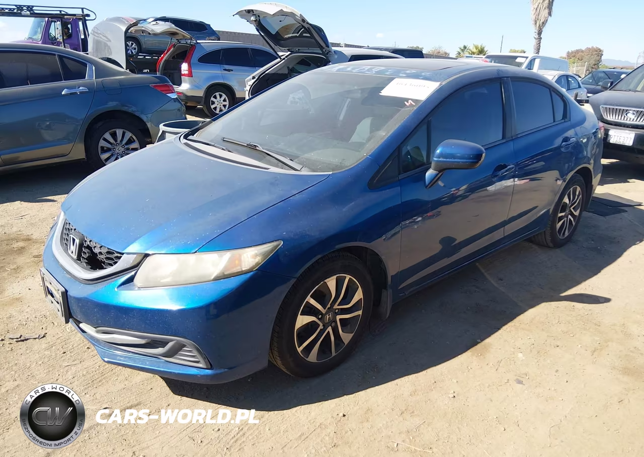 2015 Honda Civic Ex VIN:2HGFB2F88FH536326 - 2