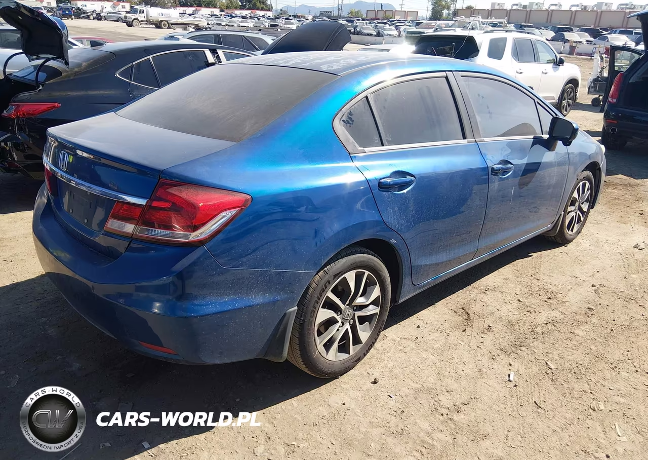 2015 Honda Civic Ex VIN:2HGFB2F88FH536326 - 4