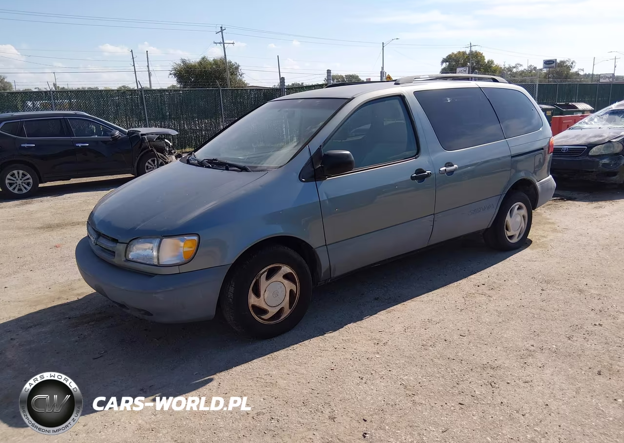 1999 Toyota Sienna Le VIN:4T3ZF13C3XU159618 - 2