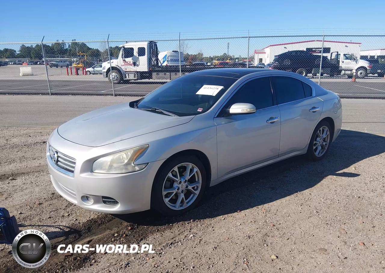 2012 Nissan Maxima 3.5 Sv VIN:1N4AA5AP3CC855911 - 2