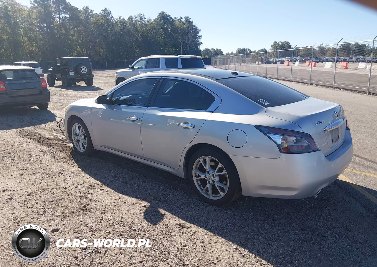 2012 Nissan Maxima 3.5 Sv VIN:1N4AA5AP3CC855911 - 3