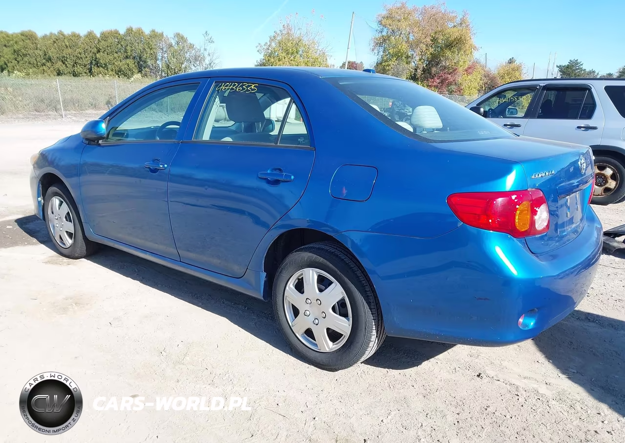 2009 Toyota Corolla Le VIN:2T1BU40E69C020935 - 3