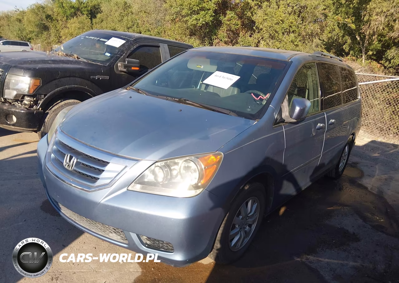 2008 Honda Odyssey Exl VIN:5FNRL387X8B074444 - 2