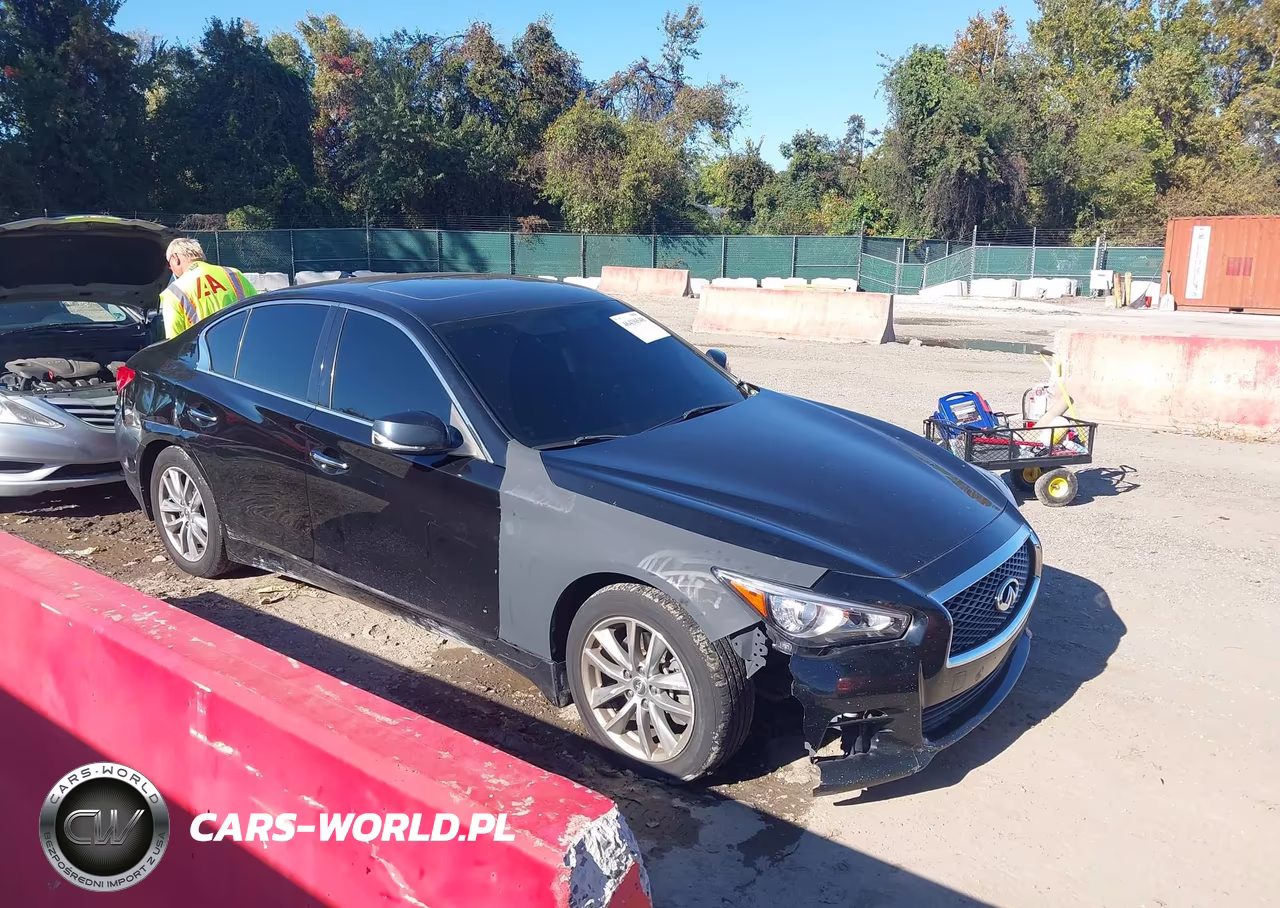 2014 Infiniti Q50 Premium VIN:JN1BV7AR2EM691549 - 1