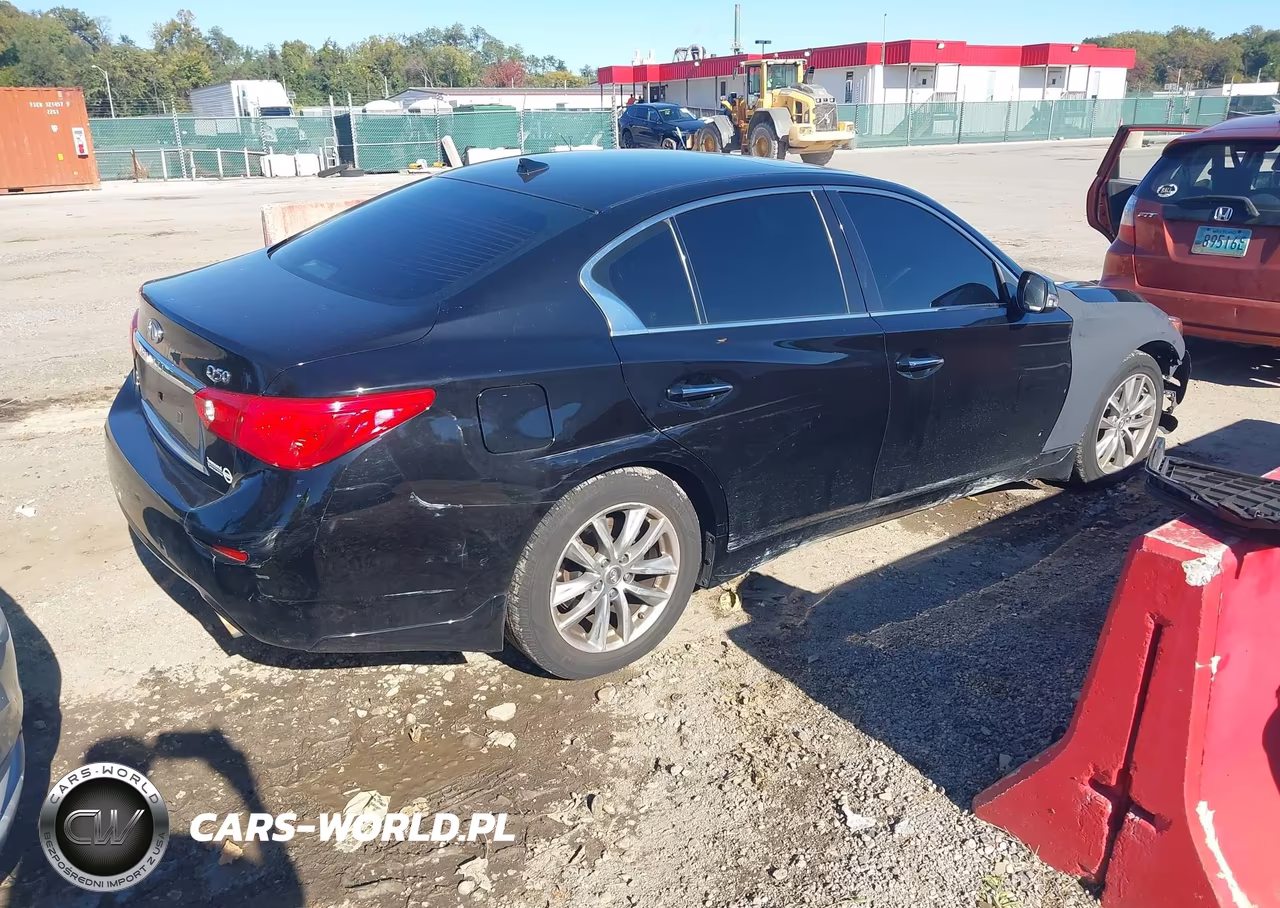 2014 Infiniti Q50 Premium VIN:JN1BV7AR2EM691549 - 4