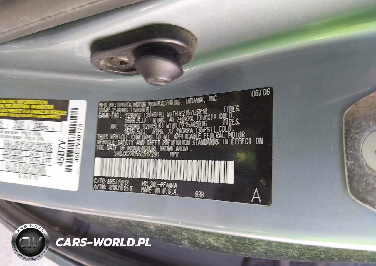 2006 Toyota Sienna Xle VIN:5TDZA22C56S517291 - 9