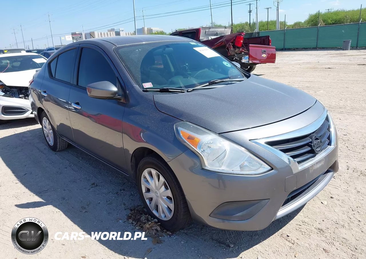 2017 Nissan Versa 1.6 Sv VIN:3N1CN7AP0HL827159 - 1