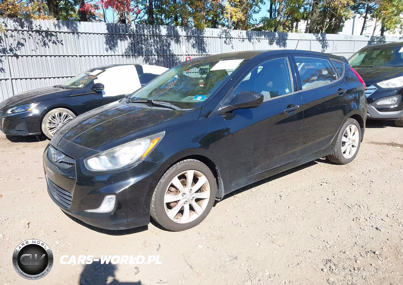 2012 Hyundai Accent Se VIN:KMHCU5AE8CU045883 - 2