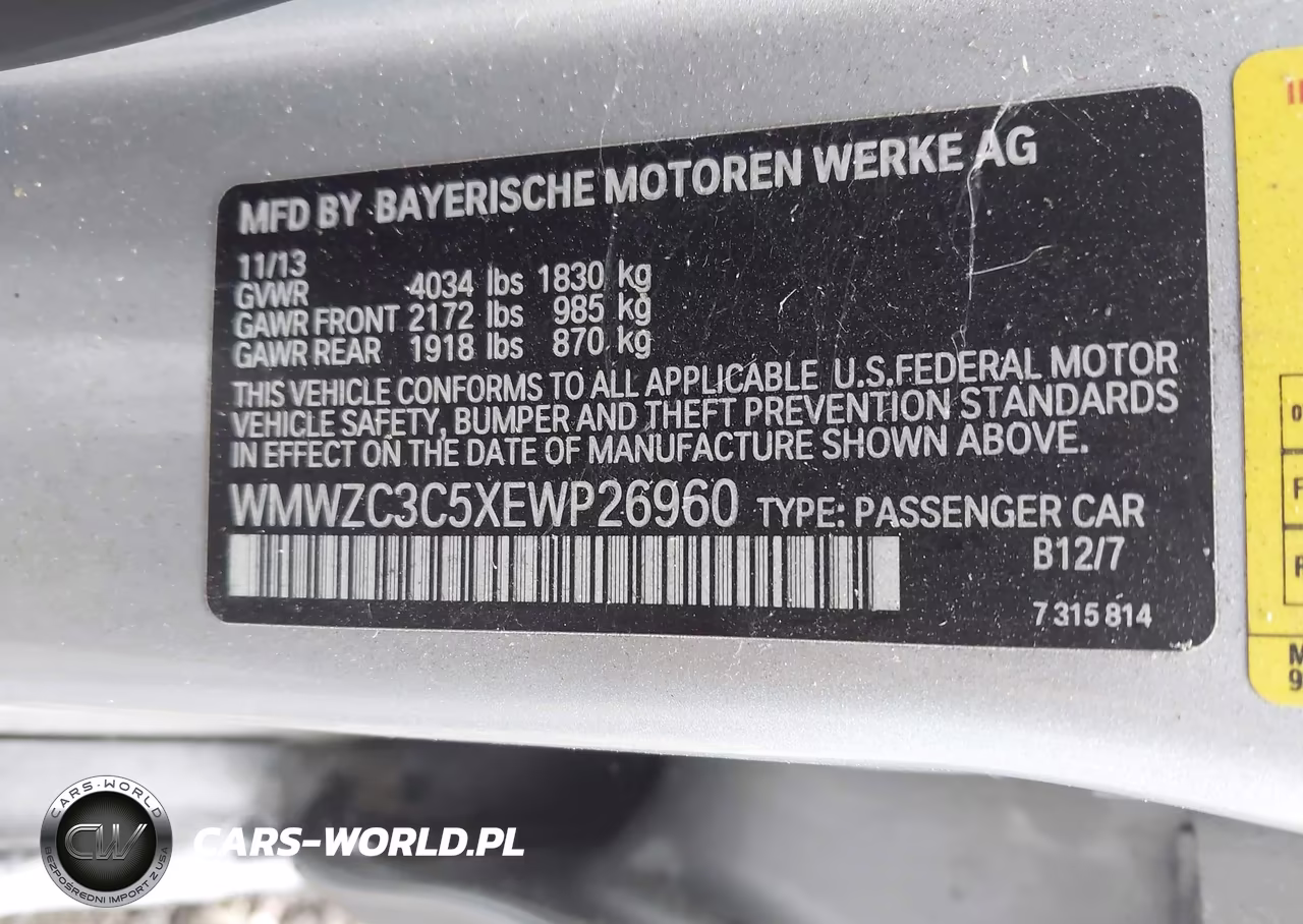 2014 Mini Countryman Cooper S VIN:WMWZC3C5XEWP26960 - 9