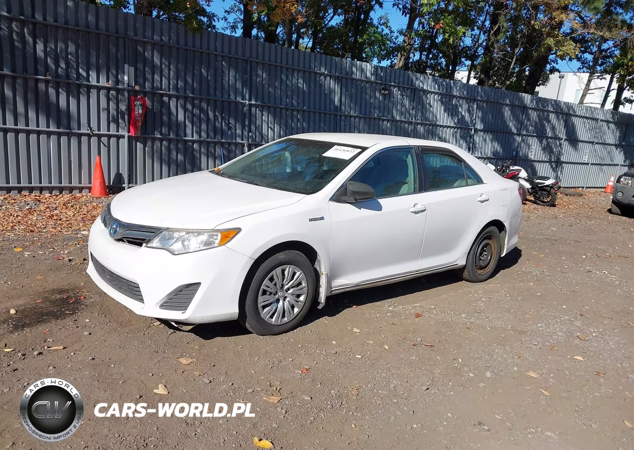 2012 Toyota Camry Hybrid Le VIN:4T1BD1FK4CU037802 - 2