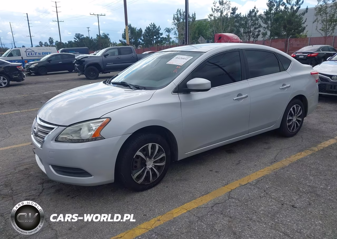 2013 Nissan Sentra Sv VIN:3N1AB7APXDL612947 - 2