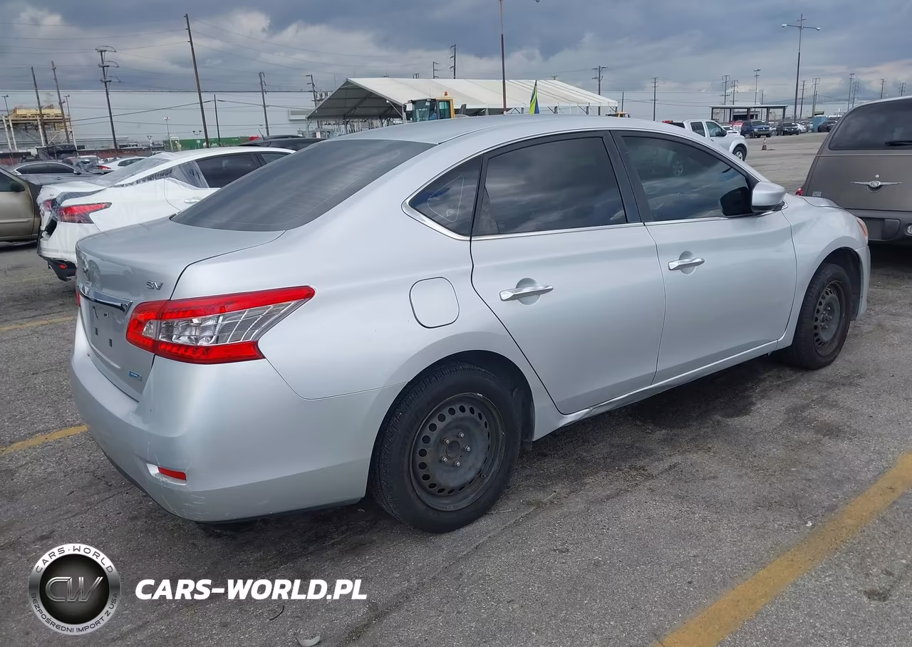 2013 Nissan Sentra Sv VIN:3N1AB7APXDL612947 - 4