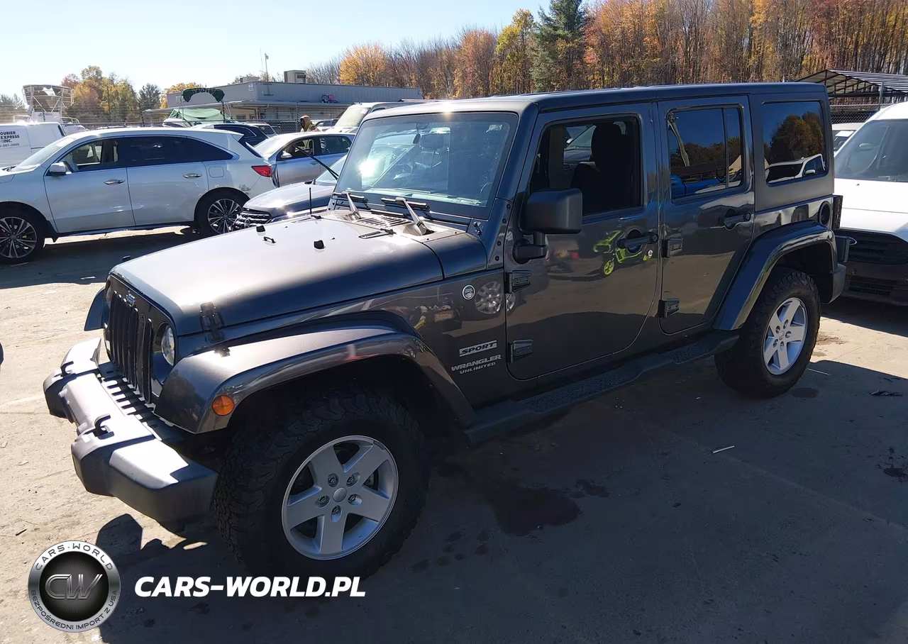 2017 Jeep Wrangler Unlimited Sport 4X4 VIN:1C4BJWDG8HL754483 - 2