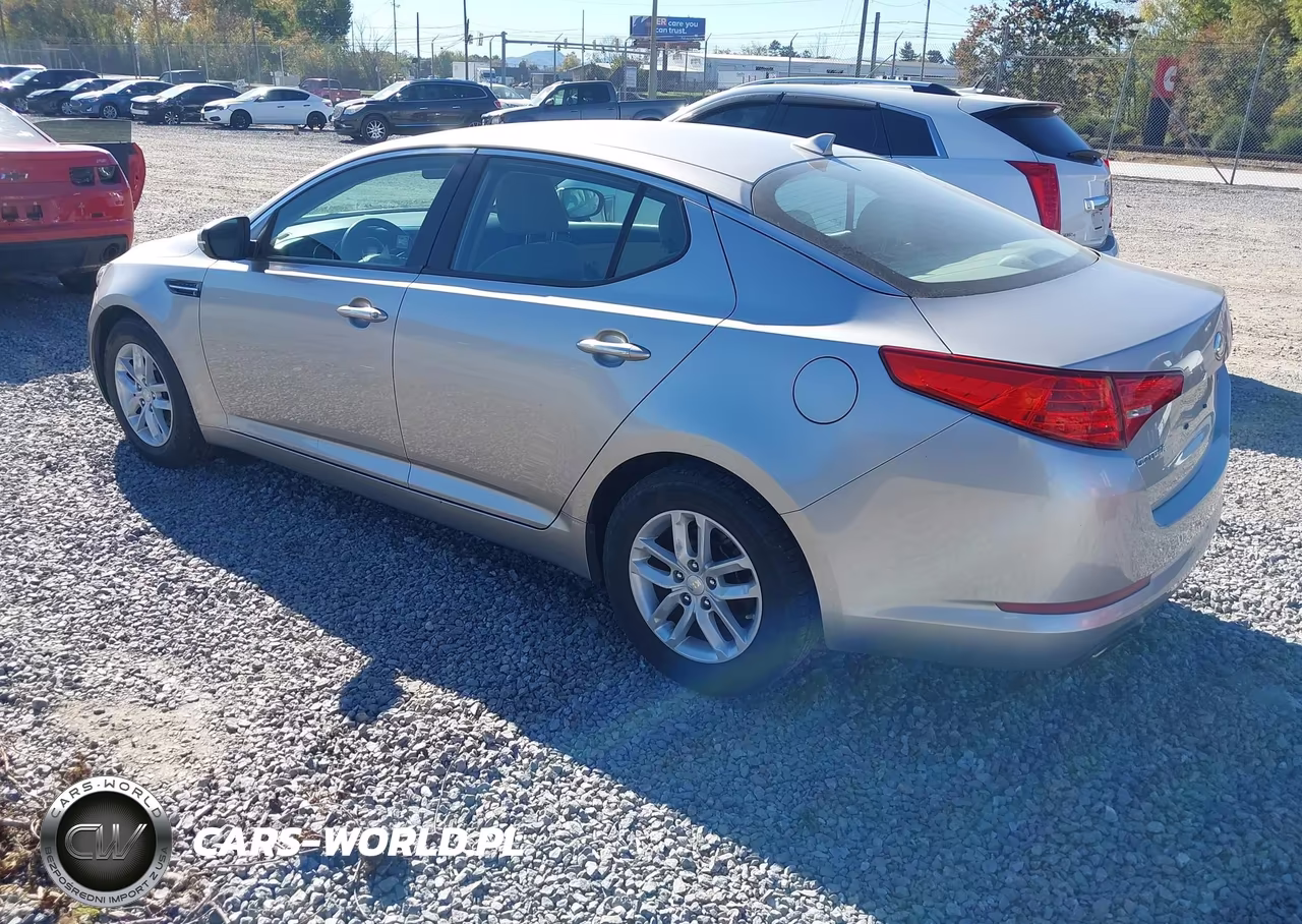 2013 Kia Optima Lx VIN:KNAGM4A77D5396424 - 3