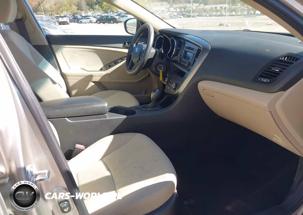 2013 Kia Optima Lx VIN:KNAGM4A77D5396424 - 5
