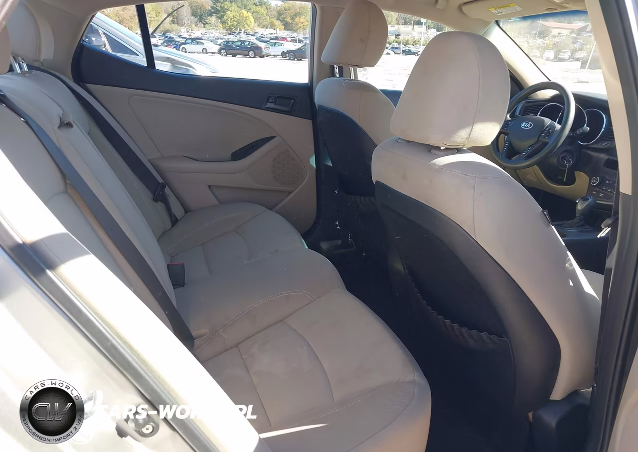2013 Kia Optima Lx VIN:KNAGM4A77D5396424 - 8