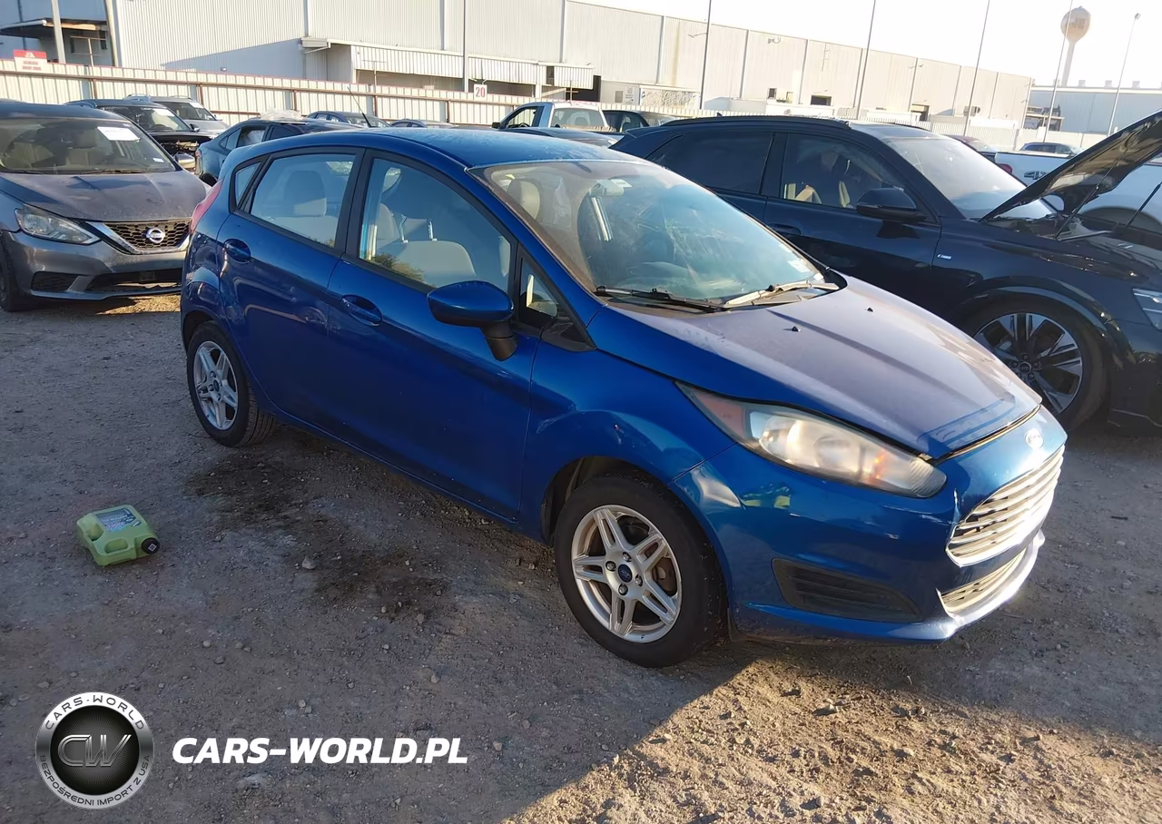 2018 Ford Fiesta Se VIN:3FADP4EJ0JM110797 - 1