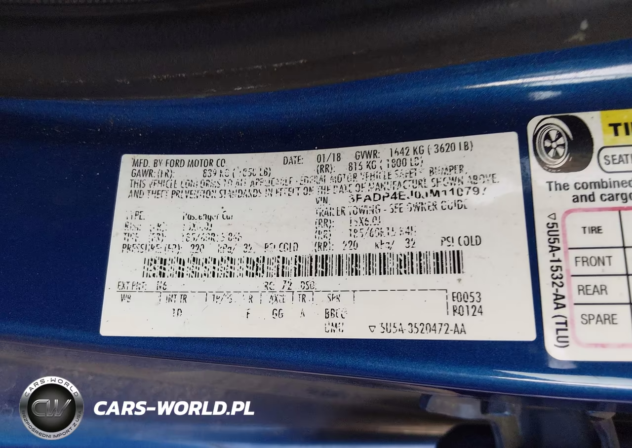 2018 Ford Fiesta Se VIN:3FADP4EJ0JM110797 - 9