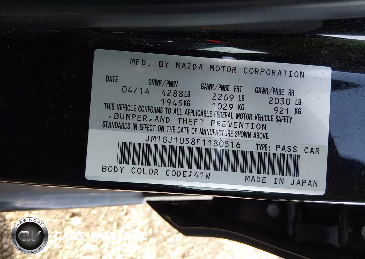 2015 Mazda Mazda6 I Sport VIN:JM1GJ1U58F1180516 - 9