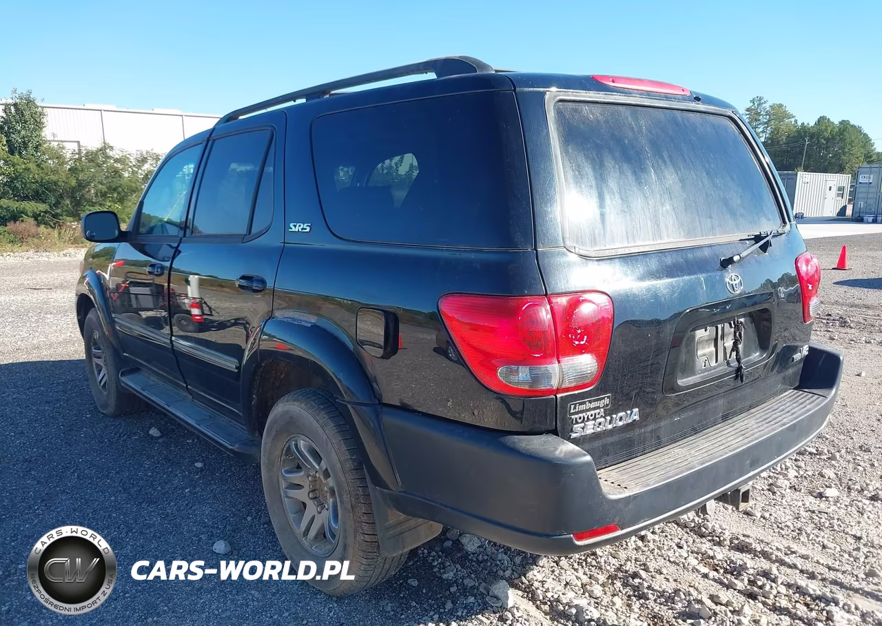 2007 Toyota Sequoia Sr5 V8 VIN:5TDZT34A67S295387 - 3