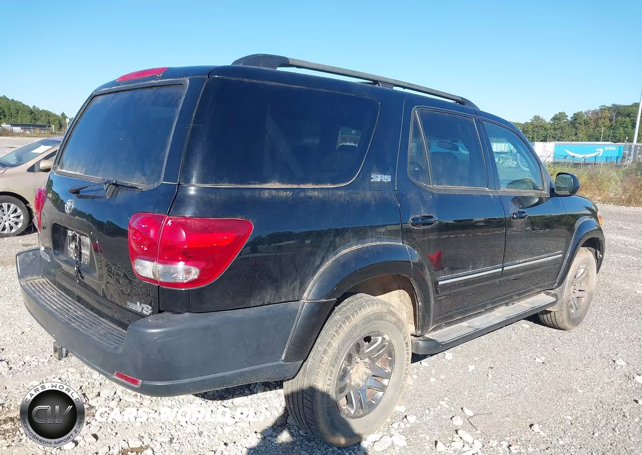 2007 Toyota Sequoia Sr5 V8 VIN:5TDZT34A67S295387 - 4