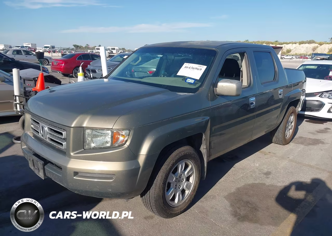 2007 Honda Ridgeline Rts VIN:2HJYK16427H543672 - 2
