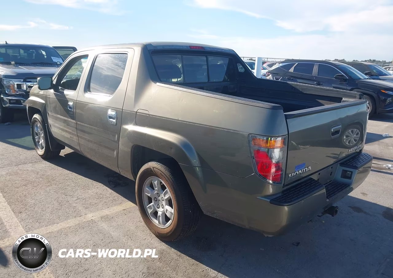 2007 Honda Ridgeline Rts VIN:2HJYK16427H543672 - 3