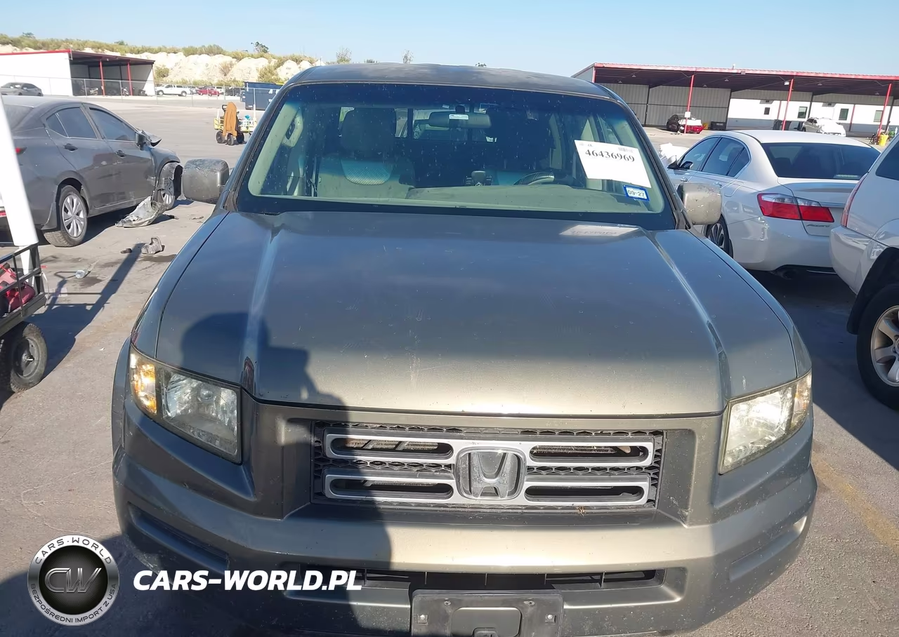 2007 Honda Ridgeline Rts VIN:2HJYK16427H543672 - 6