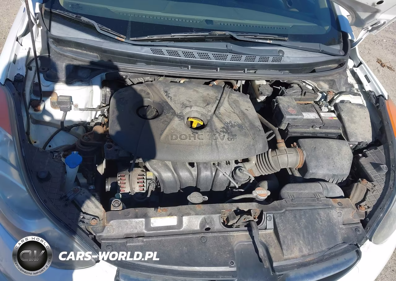 2012 Hyundai Elantra Limited VIN:5NPDH4AE6CH123496 - 10